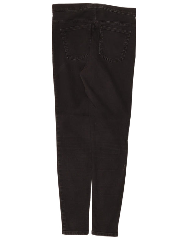 Marks & Spencer Jegging Skinny Jeans pentru femei UK 12 Medium W30 L29 Negru