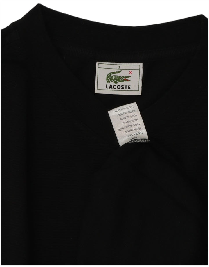 Tricou Lacoste Bărbați Top Marimea 3 Bumbac Negru Mic