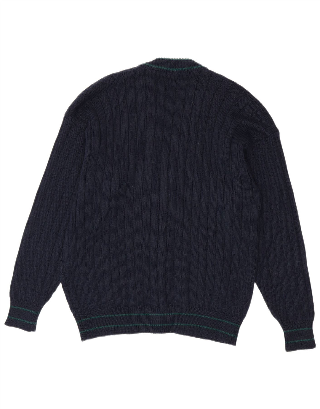 Pulover Cardigan Vintage pentru bărbați Mediu Bleumarin