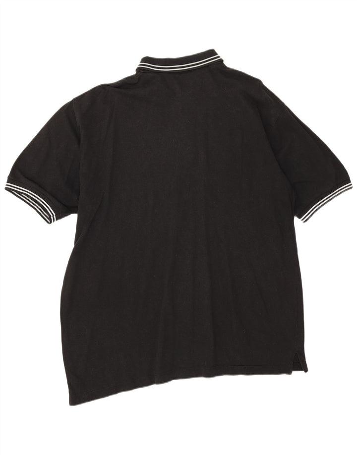 Tricou polo pentru bărbați Sergio Tacchini 2XL negru