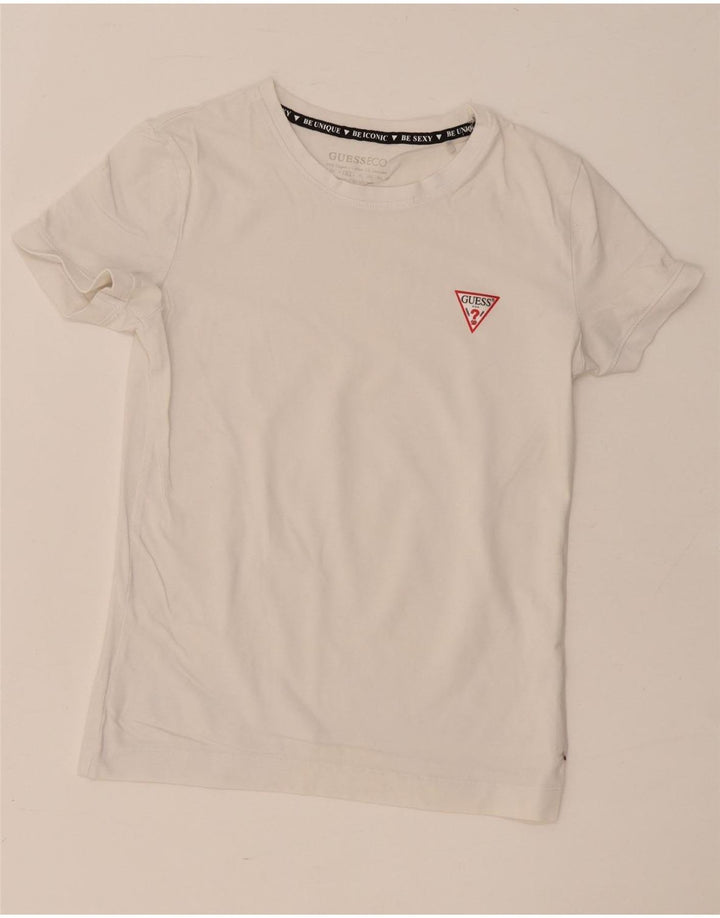 Tricou pentru femei Guess Top UK 12 Medium White