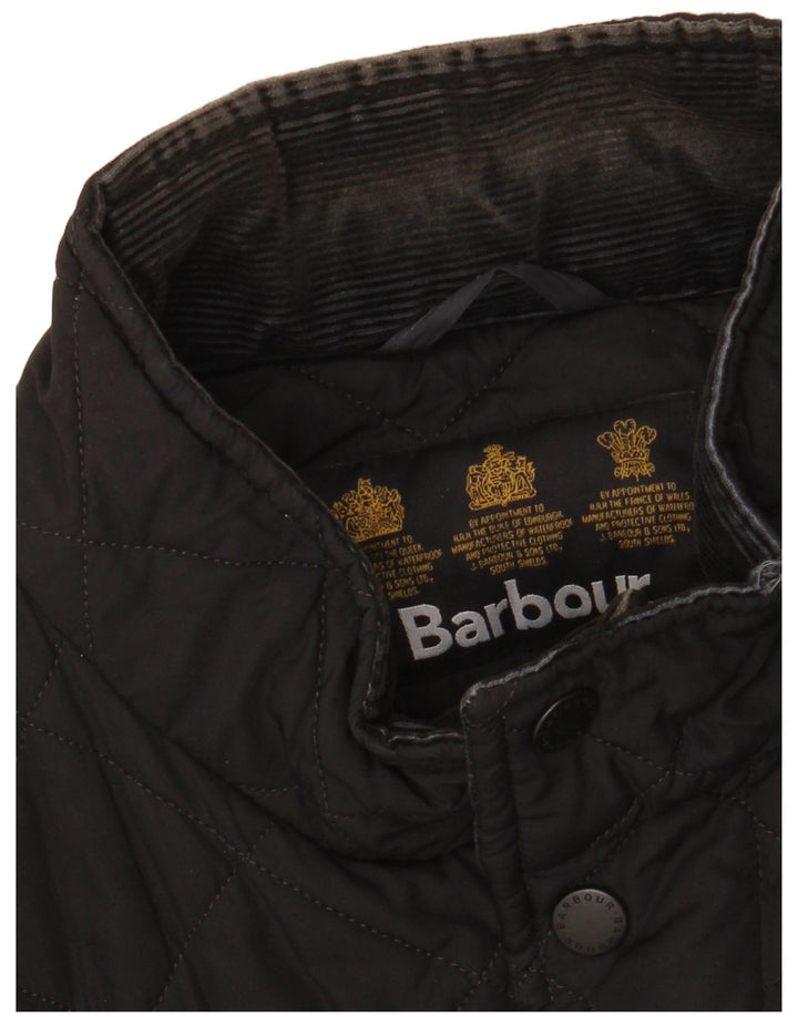 Jachetă matlasată pentru bărbați Barbour UK 42 XL Negru