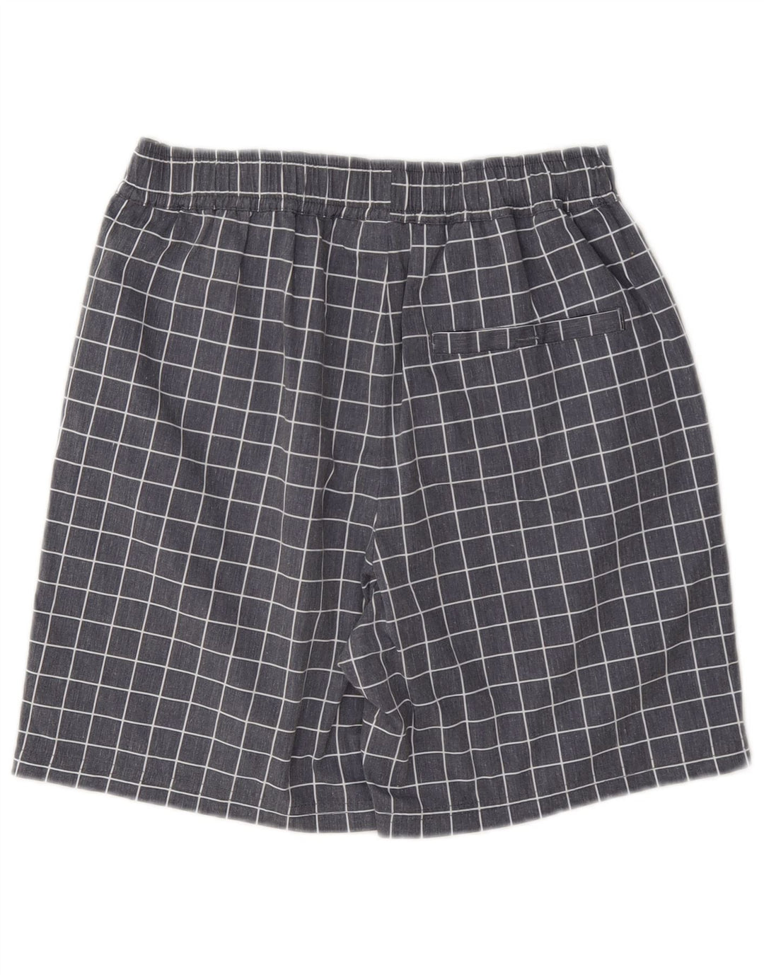 Pantaloni scurți sport Fila pentru bărbați XS poliester cu carouri gri