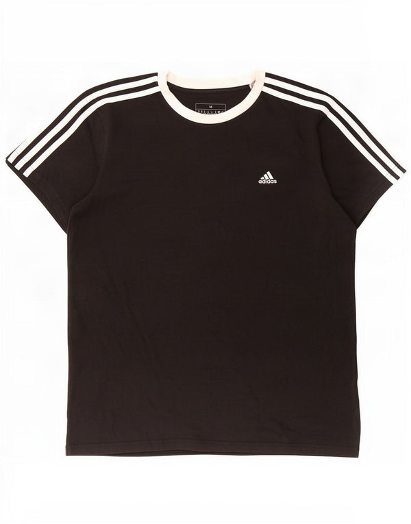 Tricou Adidas Femei Top UK 12/14 Medium Black Bumbac