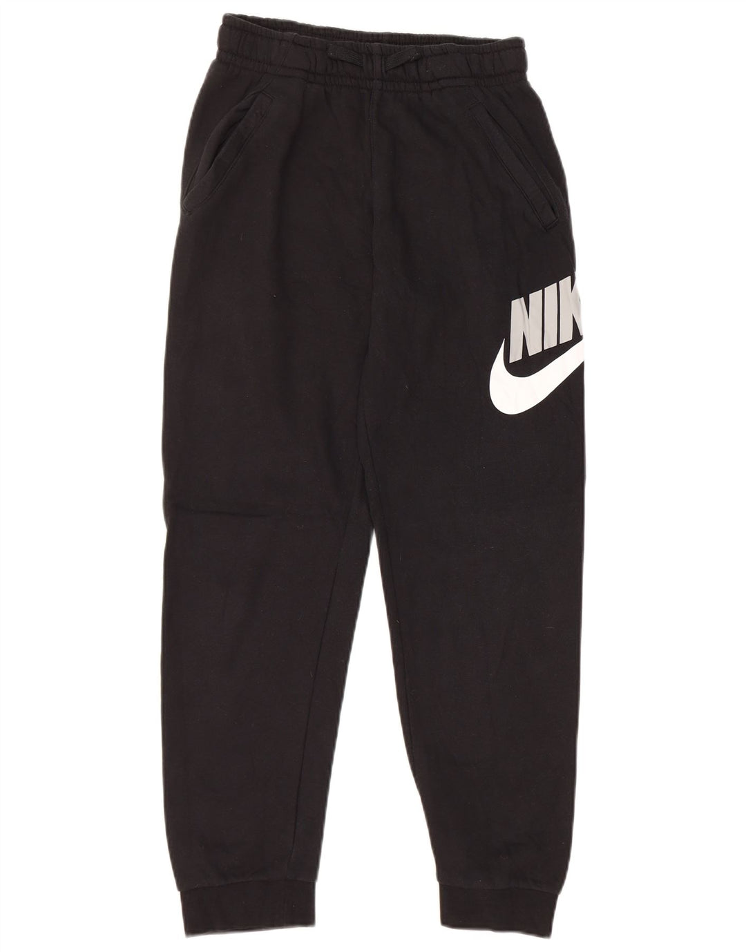Pantaloni de trening grafic pentru băieți NIKE Pantaloni de jogging 12-13 ani mare negru