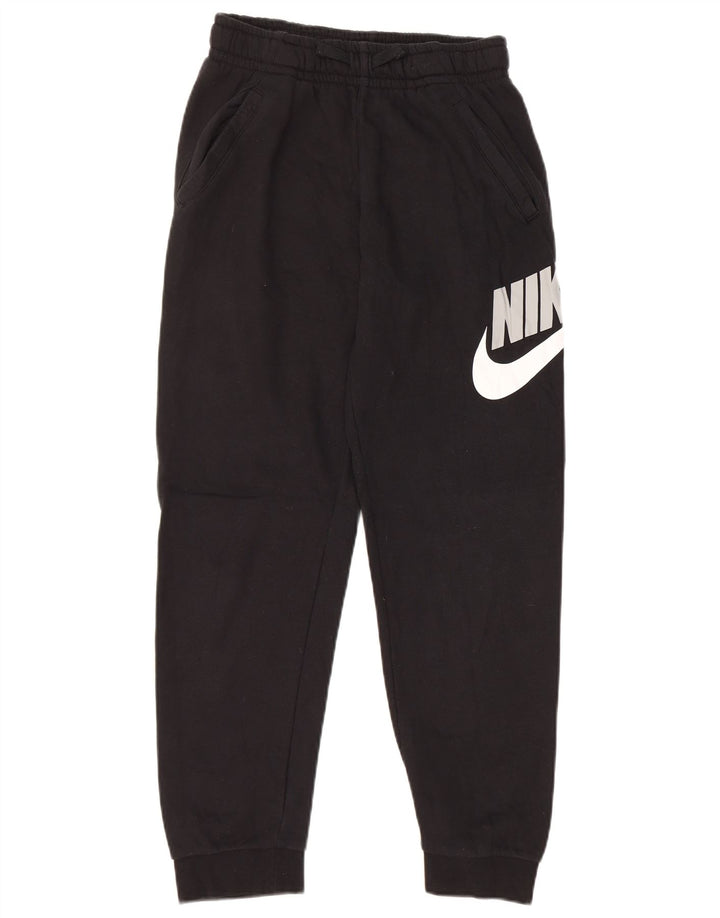 Pantaloni de trening grafic pentru băieți NIKE Pantaloni de jogging 12-13 ani mare negru