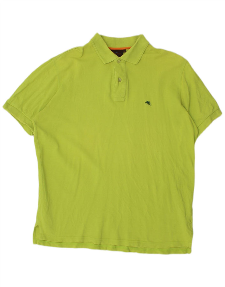 Tricou polo pentru bărbați Etro, mare, verde, bumbac