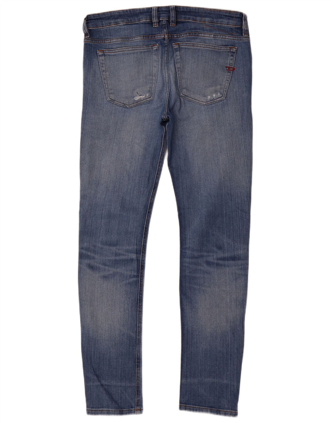 Jeans slim pentru bărbați Diesel Distressed W32 L32 Bumbac albastru