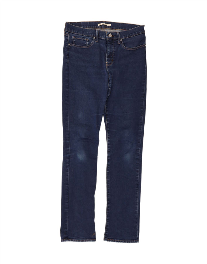 Blugi drepți modelați 314 pentru femei Levi's L31 L32 Bumbac albastru