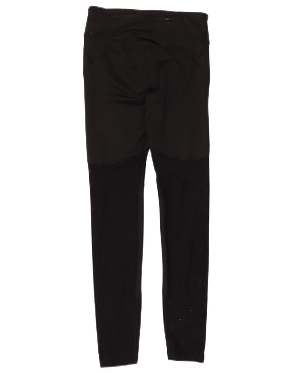 Leggings Nike Dri Fit Graphic pentru femei UK 4 XS Poliester negru
