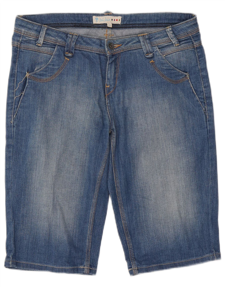 Pantaloni scurți din denim pentru femei Fat Face UK 12 Medium W32 Bumbac albastru