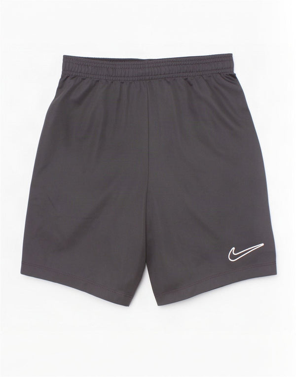 Pantaloni scurți sport Nike Dri Fit pentru băieți 10-11 ani Poliester negru mediu