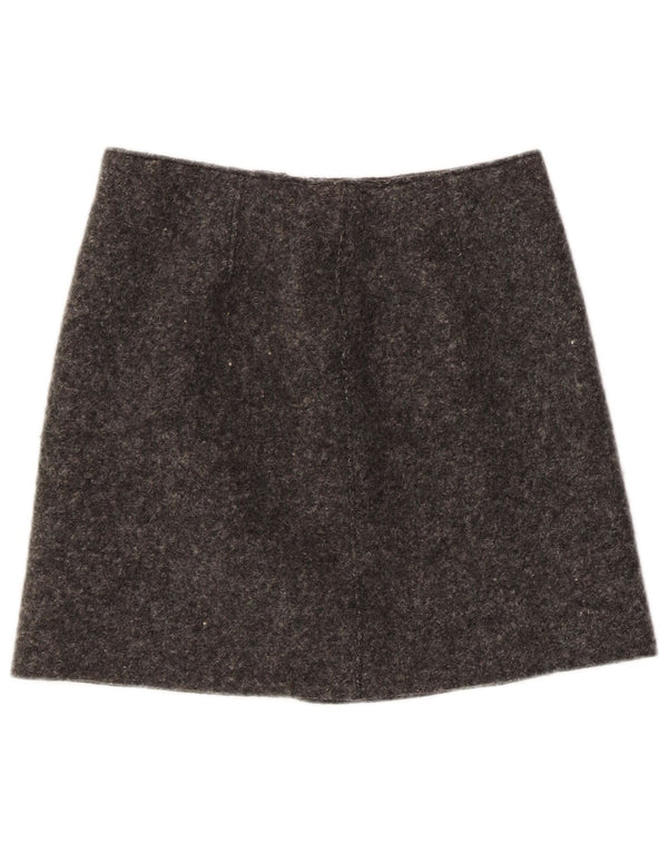 Fusta mini pentru femei Philosophy Di Alberta Ferretti UK 12 Medium W30 Gri