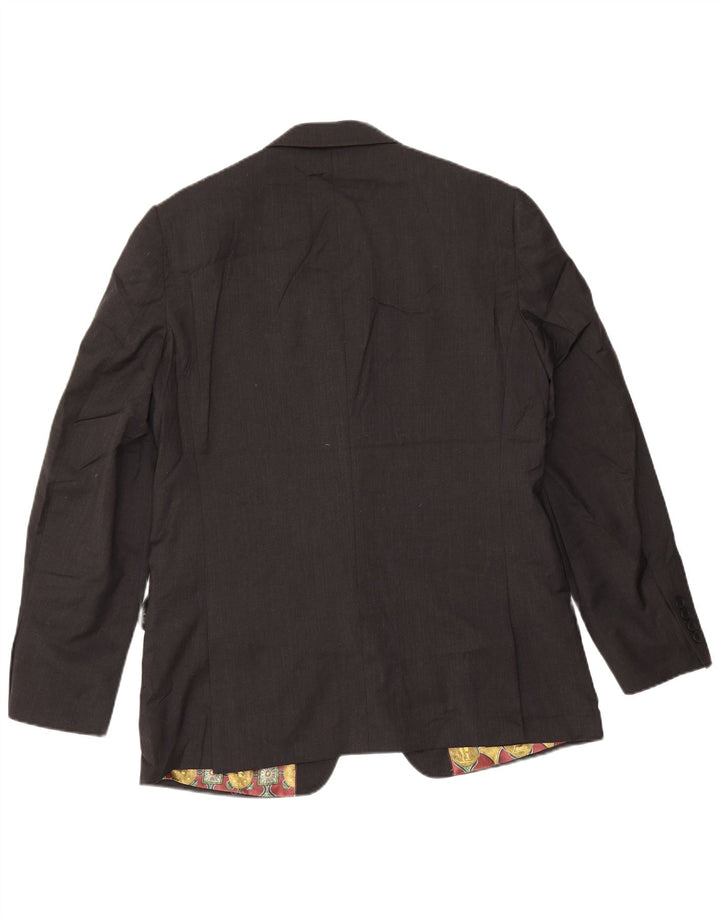 Costum pentru bărbați Ted Baker, 2 nasturi, 2 piese UK 40 mare L34 L31 Lână gri