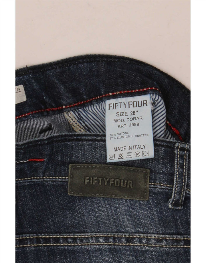 Fifty Four Blugi Dorar Slim pentru femei W28 L34 Bumbac albastru