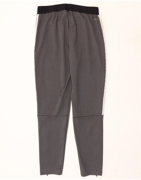 Pantaloni de trening Adidas Climalite pentru bărbați Marea Britanie 44/46, mare, gri, bloc de culoare