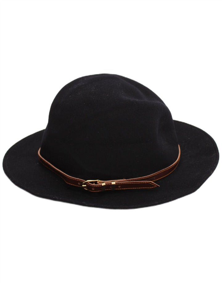 P.G.Field Pălărie Fedora pentru bărbați, lână mare, albastru