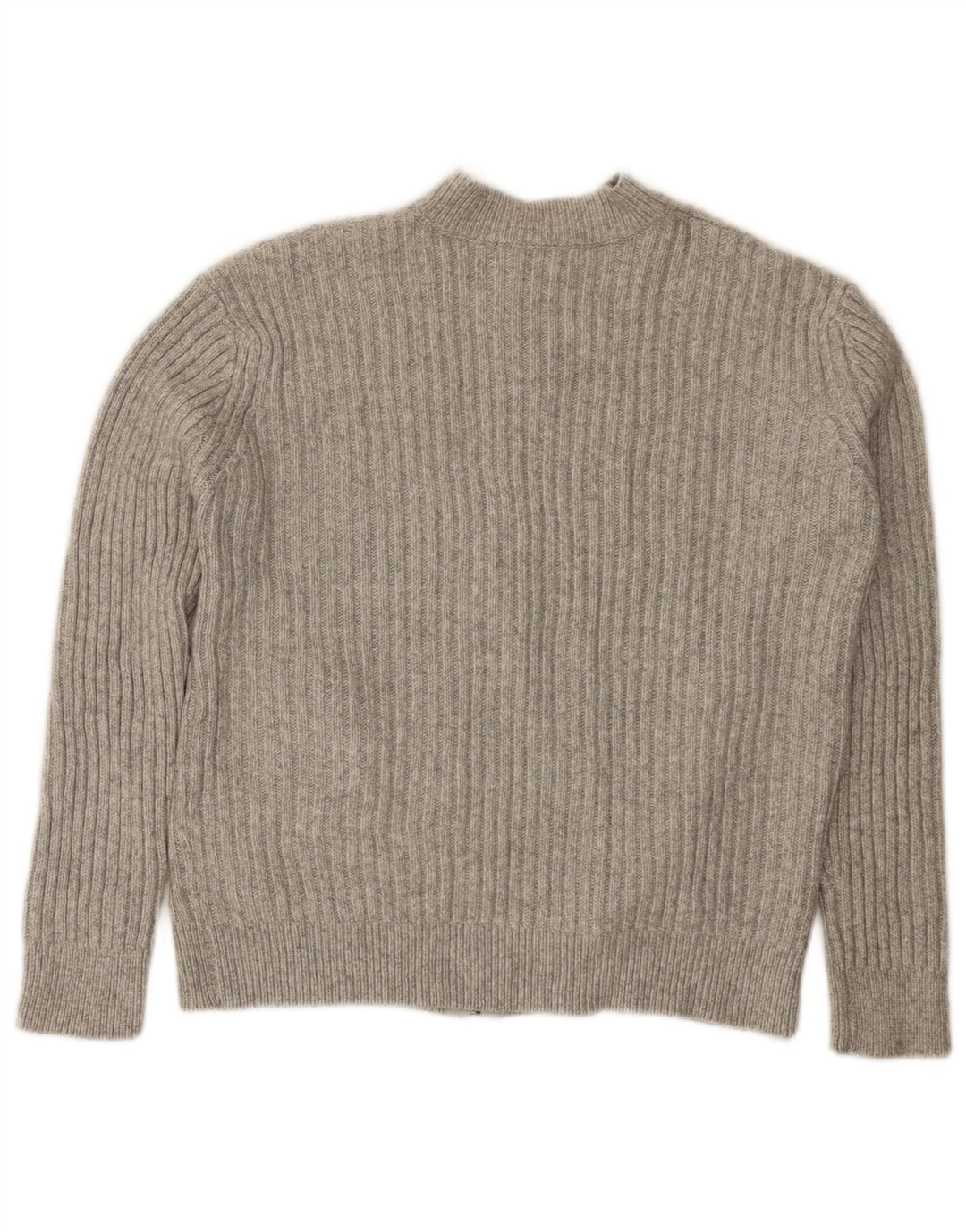 Pulover cardigan pentru femei Marks & Spencer UK 10 Poliester gri mic
