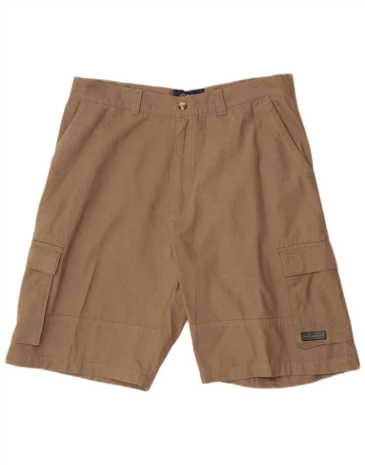 Pantaloni scurți cargo pentru bărbați OXFORD BLUE XL W38 bumbac bej