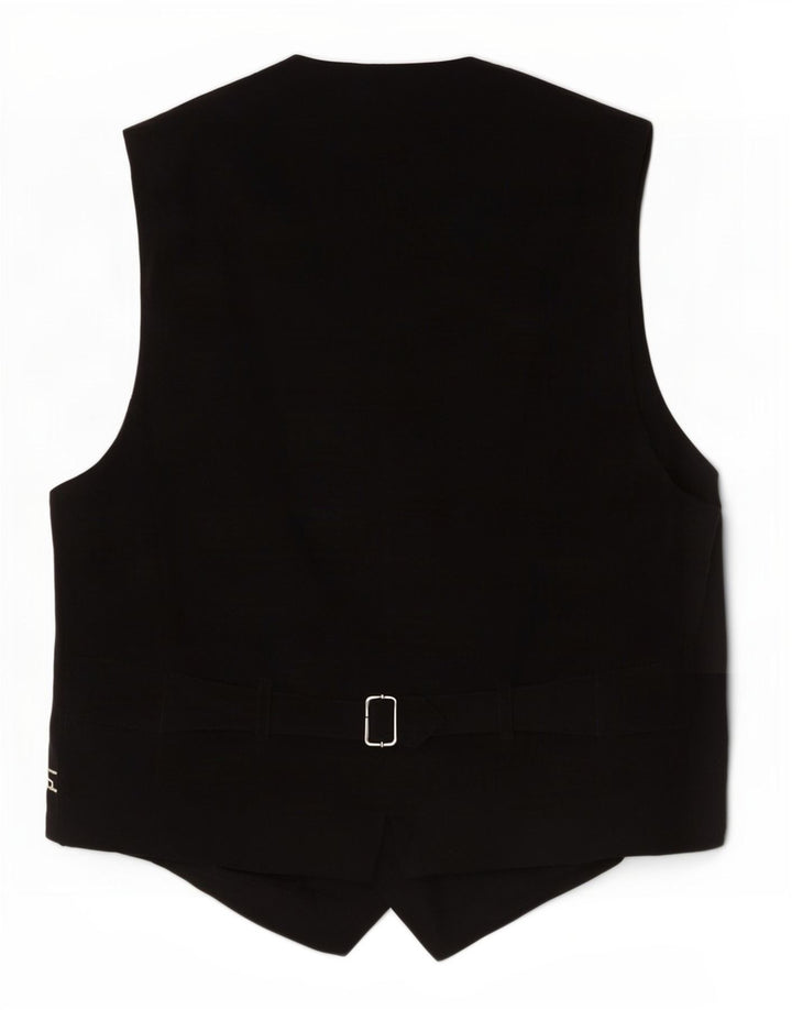 Vestă pentru femei Fenn Wright Manson UK 10 Mic Negru Geometric Mătase