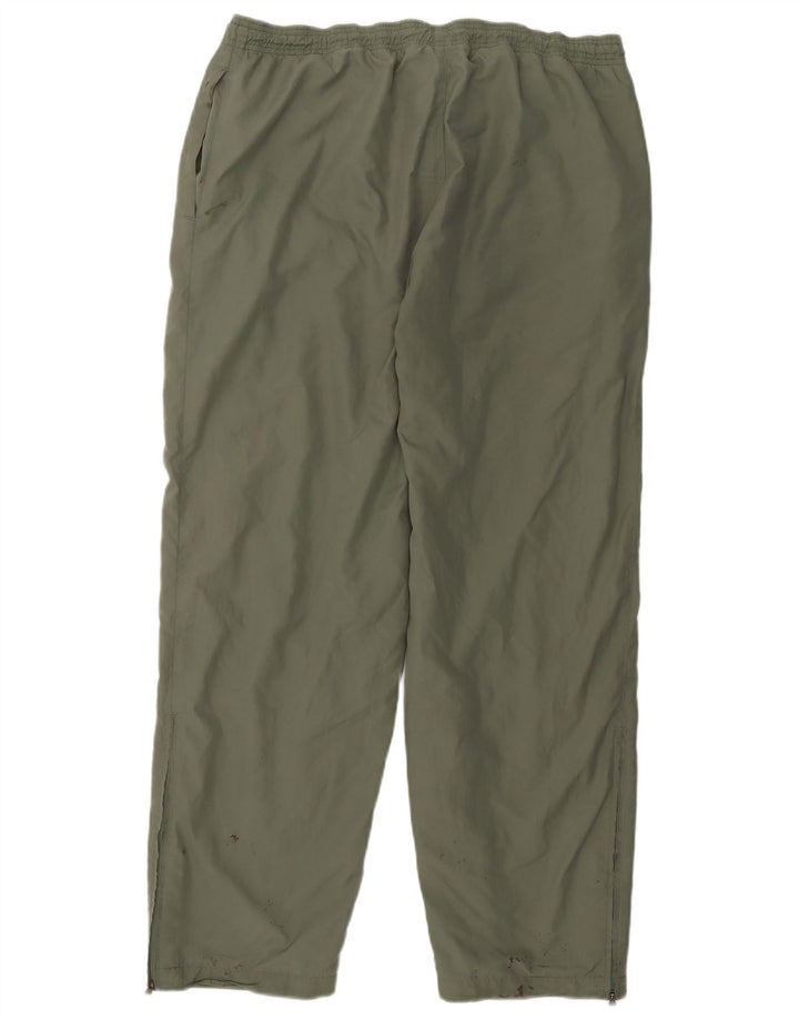 Pantaloni de trening Adidas pentru bărbați Marea Britanie 44/46 Poliester kaki mare