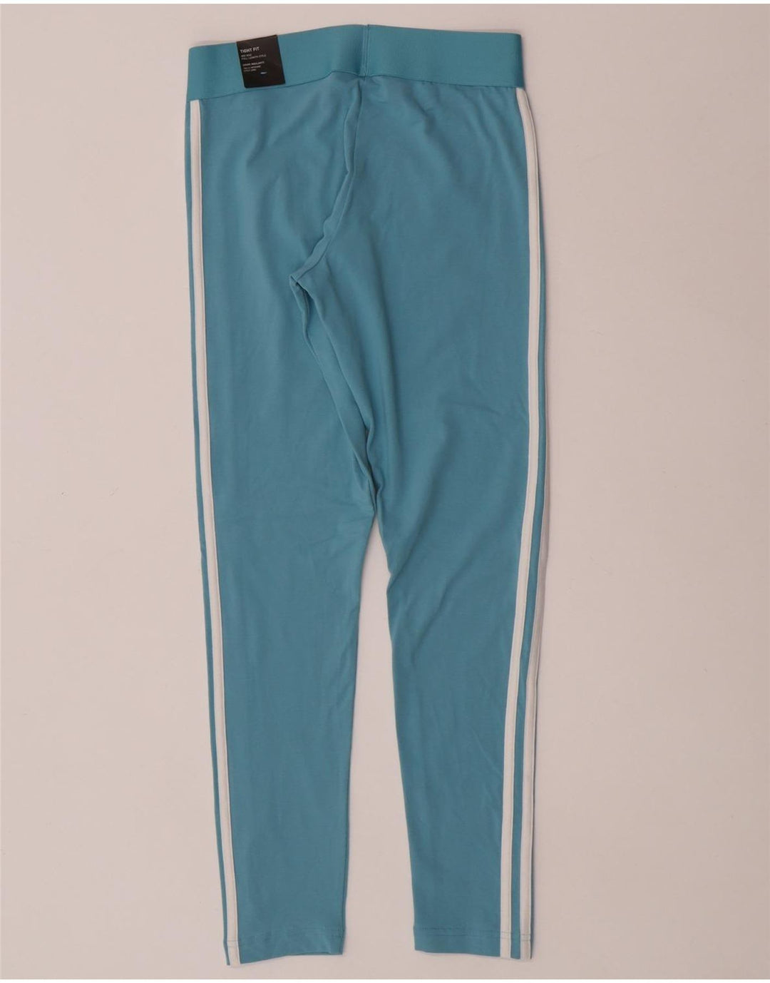 Leggings pentru femei Adidas UK 8/10 mic albastru bumbac