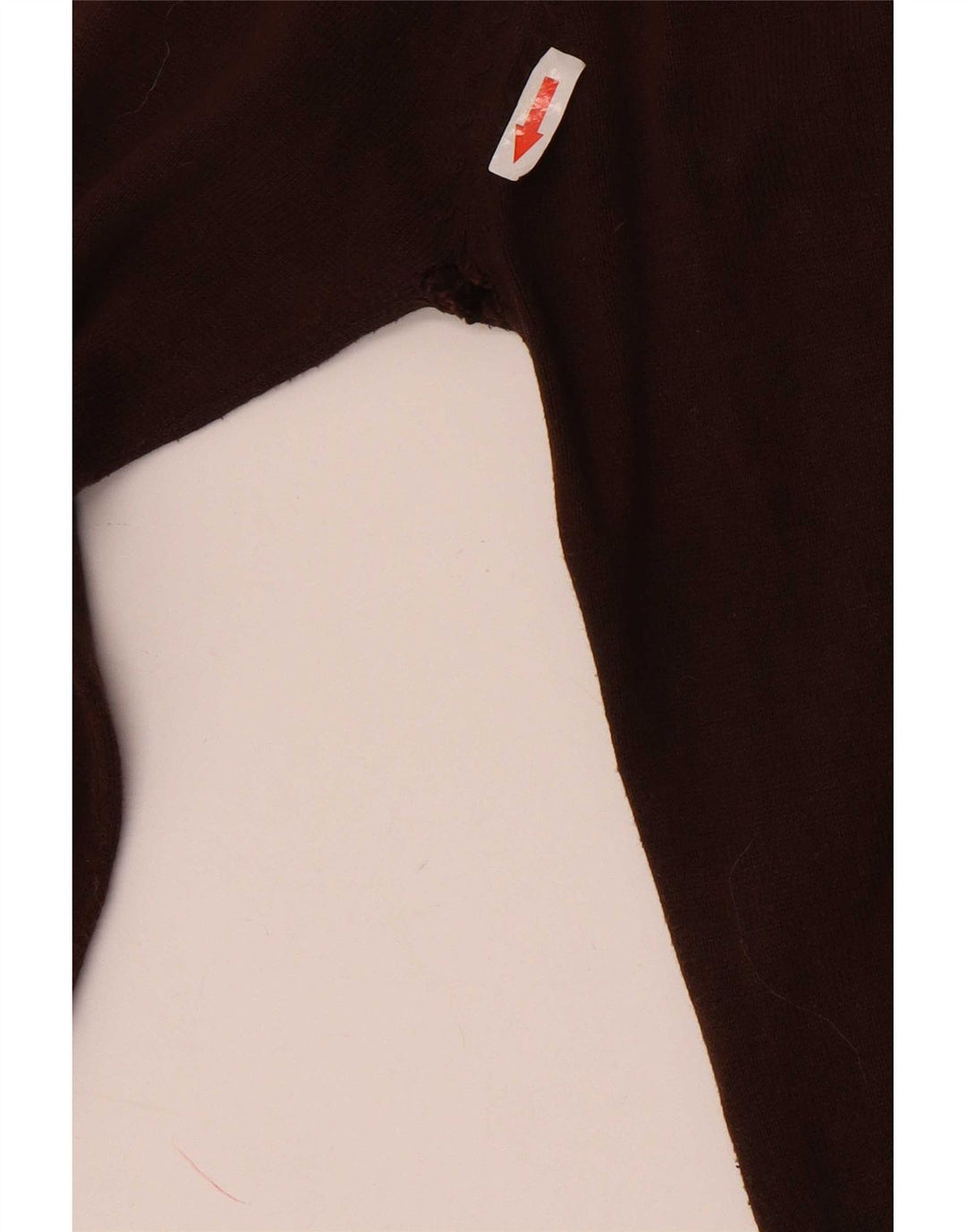 Pulover cardigan pentru femei Zara UK 12, bumbac maro mediu