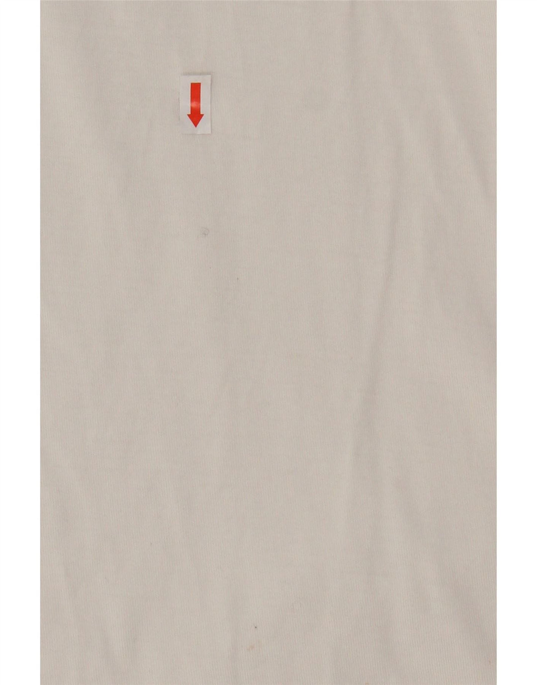 NIKE Mens T-Shirt Top UK 39/41 Medium White Cotton
