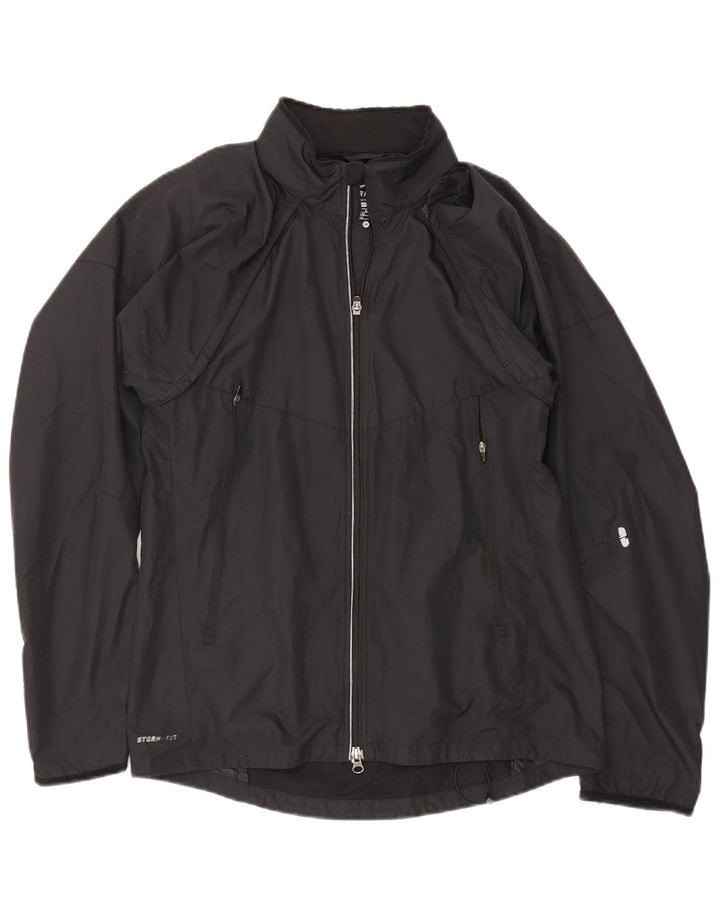 Jachetă de top pentru trening Nike Storm-Fit pentru bărbați UK 38/40 Poliester mediu negru