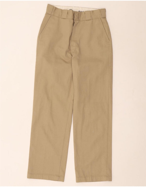 Pantaloni chino drepti pentru femei Dickies L26 L27 poliester bej