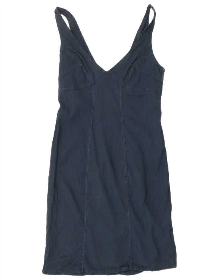 ARMANI JEANS Rochie de damă fără mâneci teacă IT 44 Medium Bleumarin In