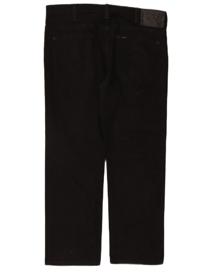 Blugi LEE Macky Straight pentru bărbați W36 L27 bumbac negru