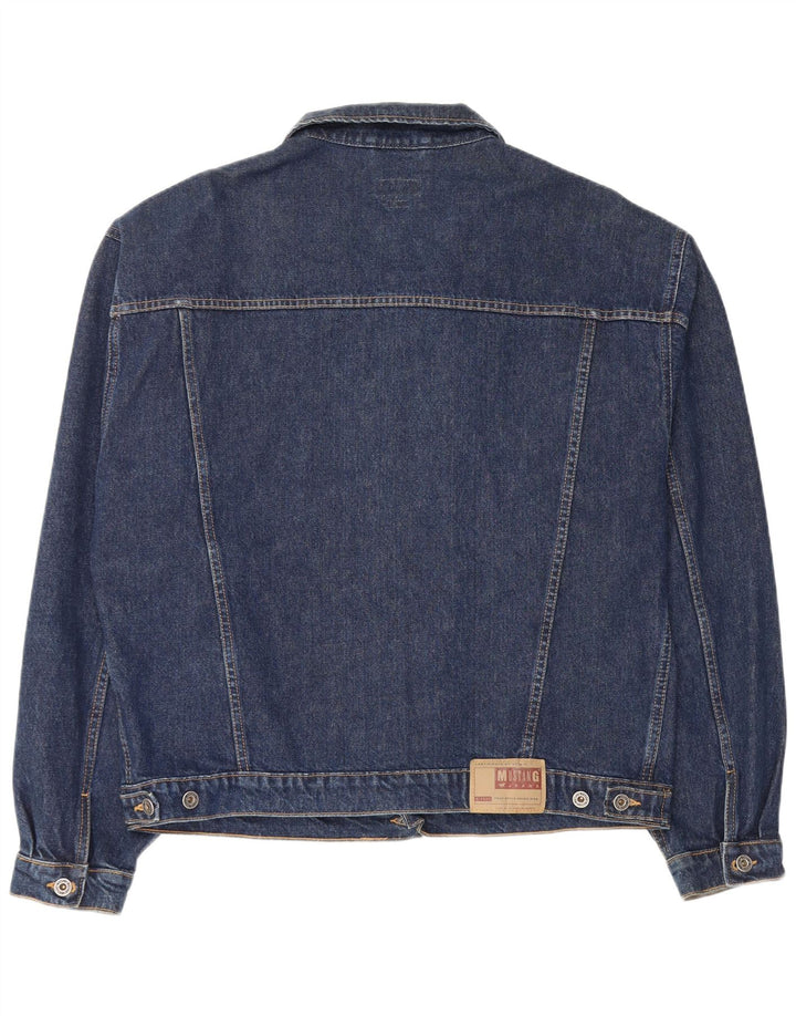 Jachetă de blugi pentru bărbați Mustang UK 42 XL bumbac bleumarin