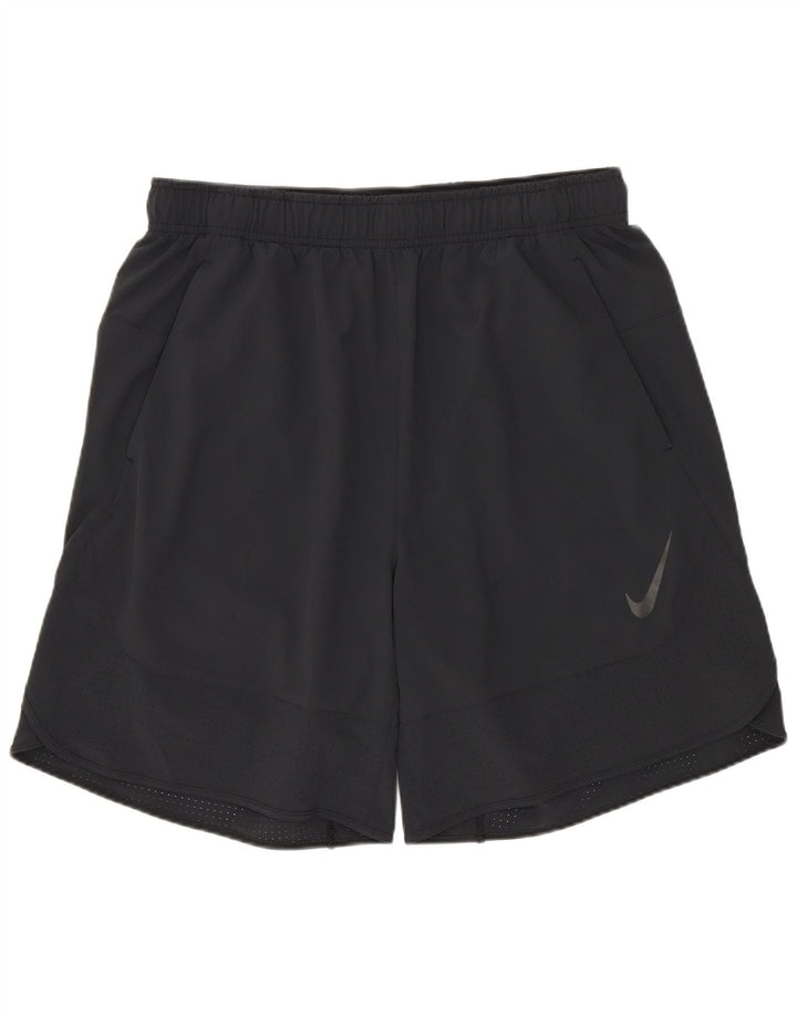 Pantaloni scurți sport Nike Dri Fit pentru bărbați, mari, negru, poliester