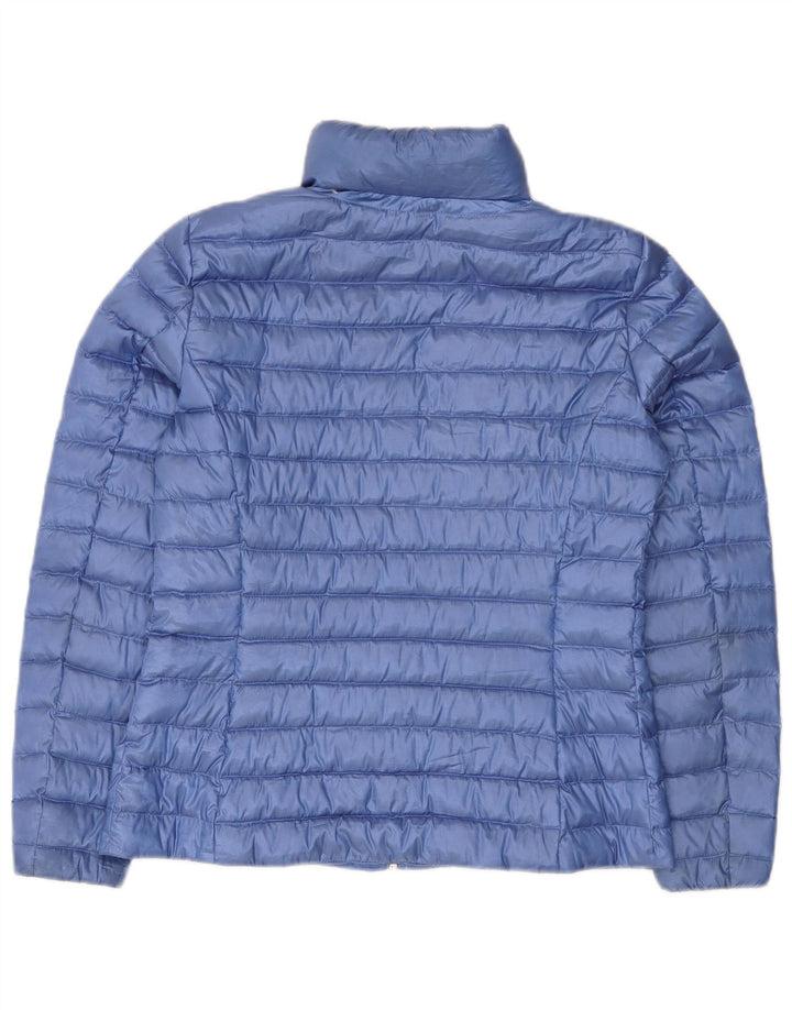 Jachetă căptușită pentru femei Massimo Dutti UK 12 Medium Blue Poliester