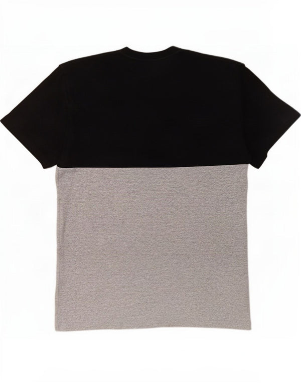 Tricou Vans Classic Fit pentru bărbați Top mediu negru din bumbac color bloc