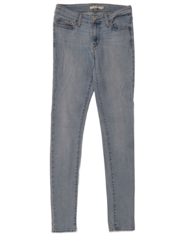 Blugi skinny 711 pentru femei LEVI'S W26 L32 bumbac albastru