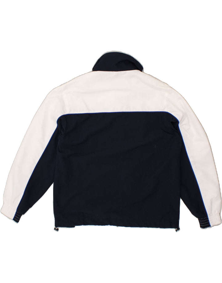 LOTTO Boys Tracksuit Top Jacket 13-14 Years Large  White Colourblock Vintage Lotto and Second-Hand Lotto from Messina Hembry 
