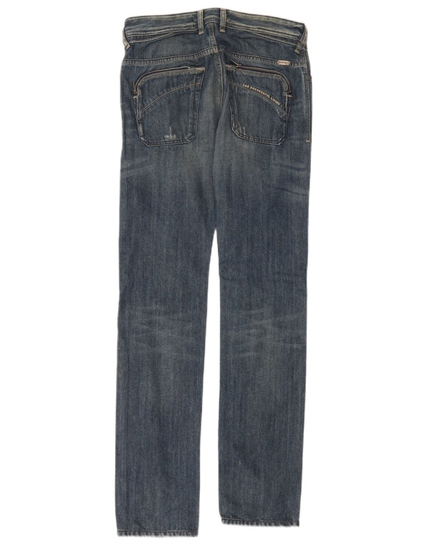 Jeans slim pentru bărbați Diesel Poiak Distressed W28 L34 Bumbac albastru
