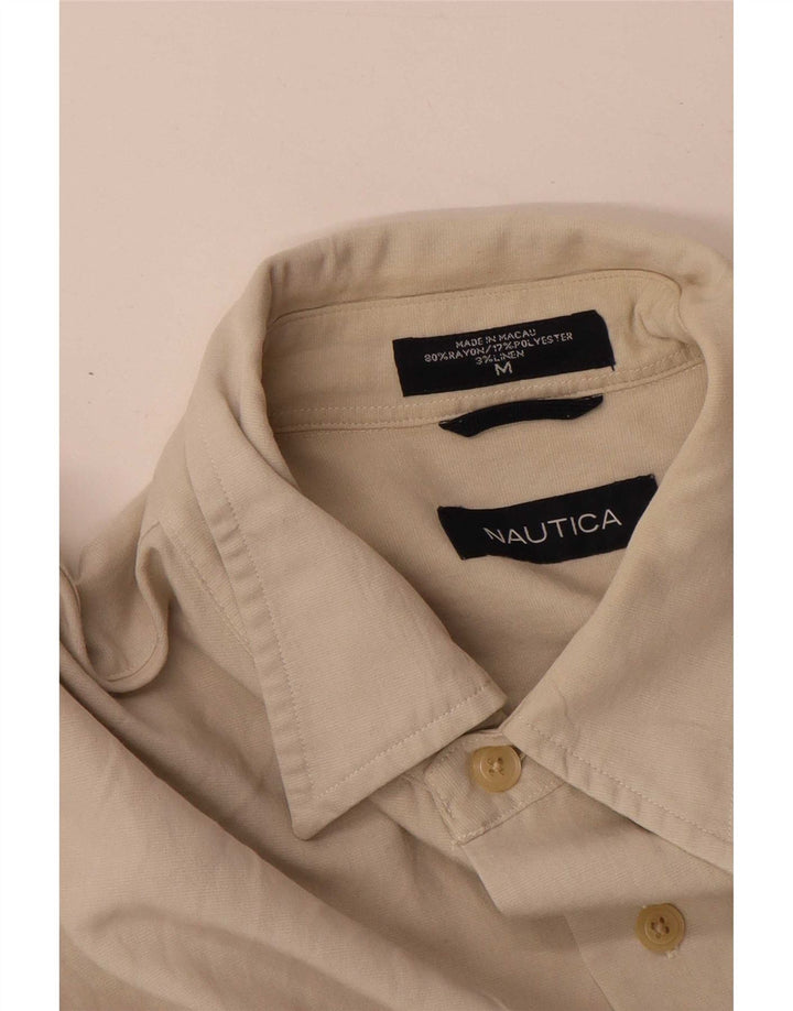 Cămașă Bărbați Nautica Bej Mediu Rayon