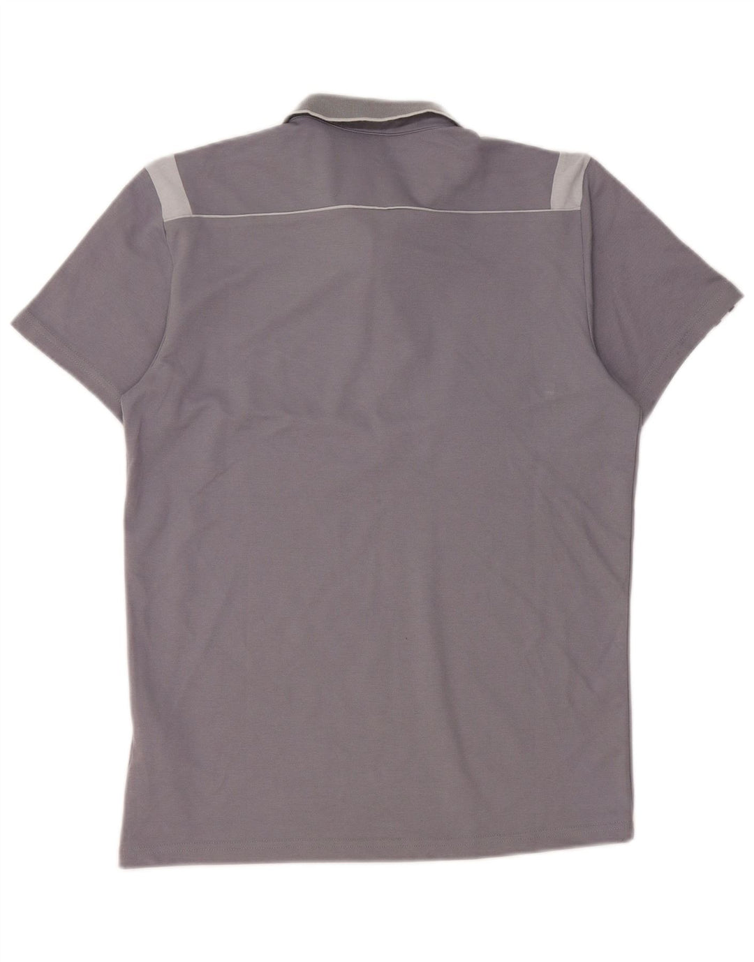 Tricou polo Adidas Climalite pentru bărbați, bumbac color bloc, gri mic