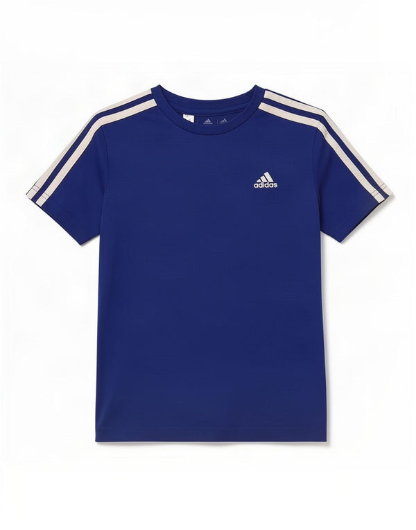 Tricou Adidas Aeroready pentru baieti Top 8-9 ani poliester albastru