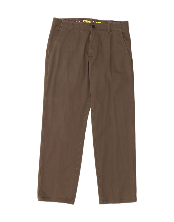 Pantaloni chino drepti LEE Extreme Comfort pentru bărbați L33 L30 bumbac kaki