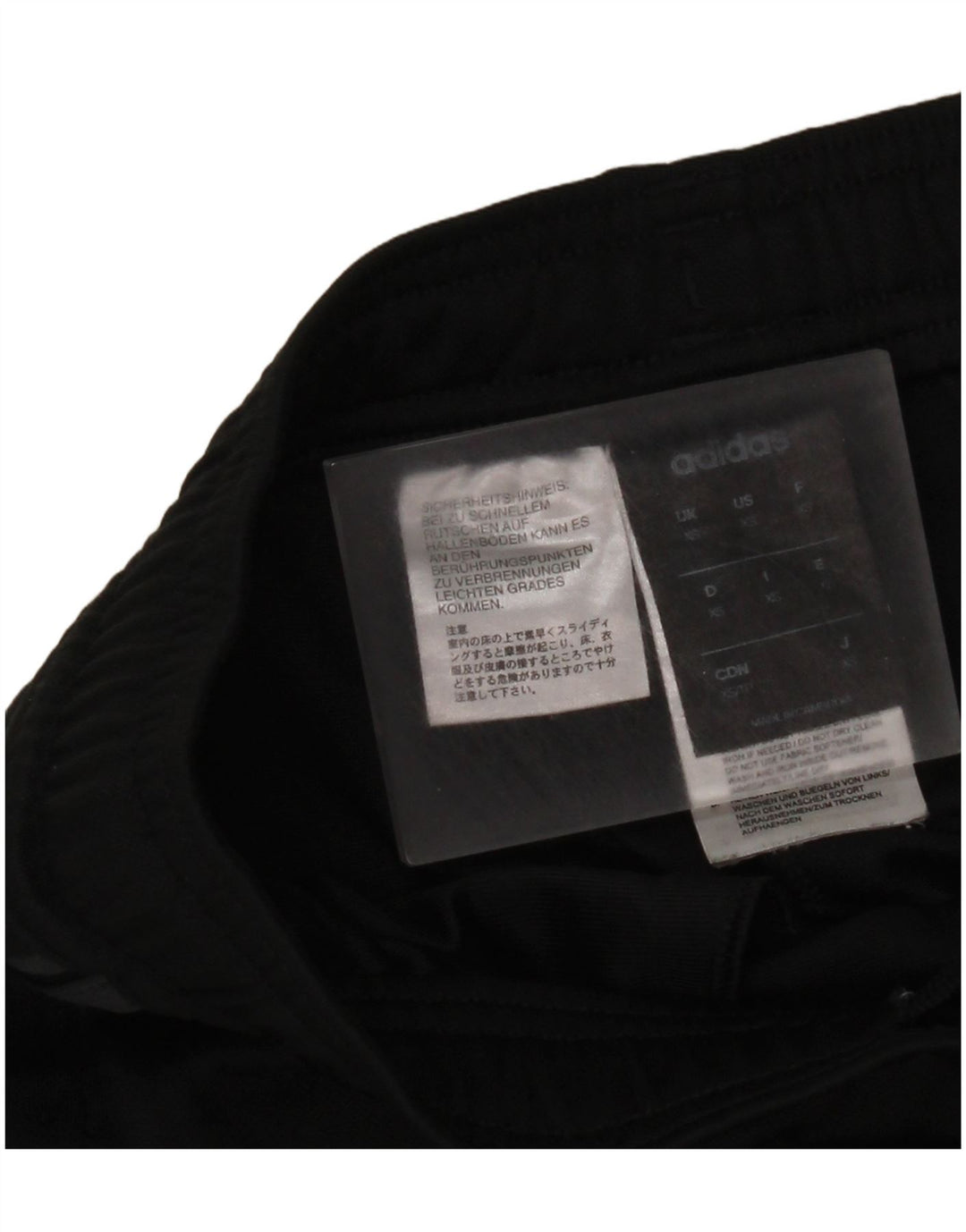 Pantaloni de trening Adidas Climalite pentru femei UK 6 XS Poliester negru