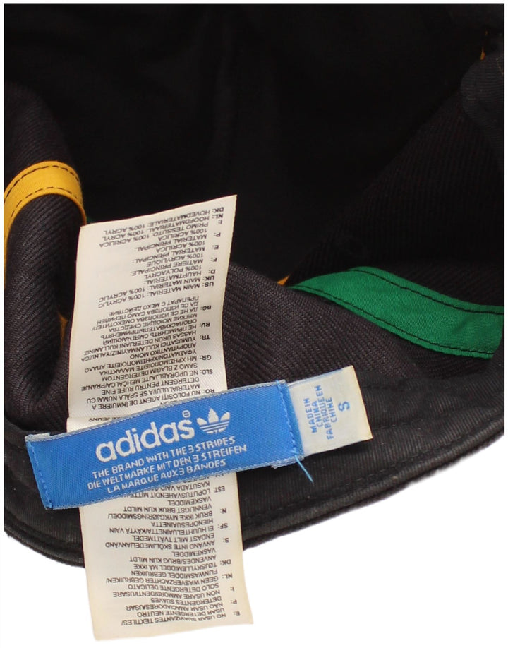 Şapcă de baseball grafică Adidas pentru bărbaţi, mică, neagră, acrilic