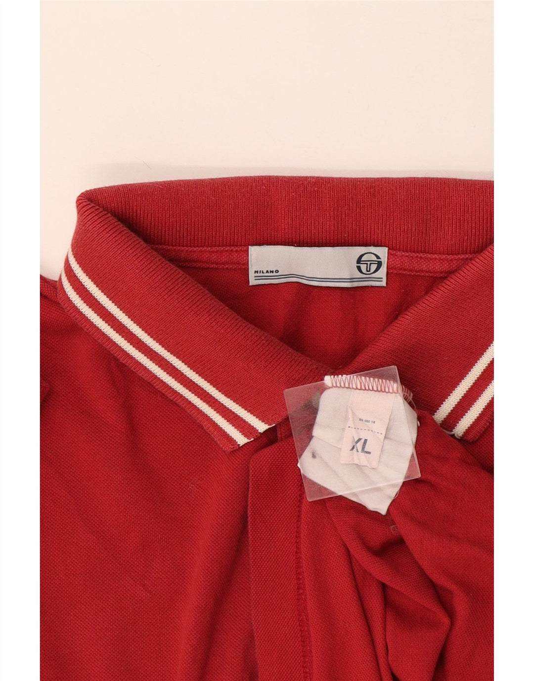 Tricou polo pentru bărbați Sergio Tacchini XL, roșu