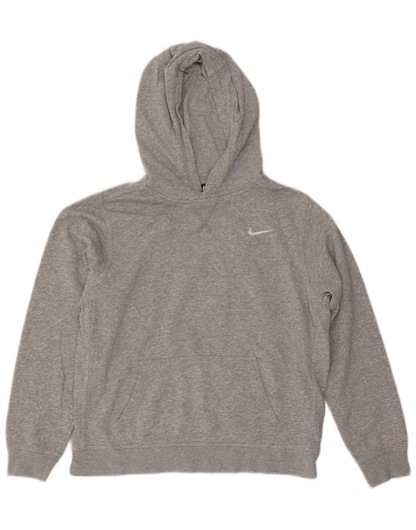 Pulover Nike pentru băieți 13-14 ani XL bumbac gri
