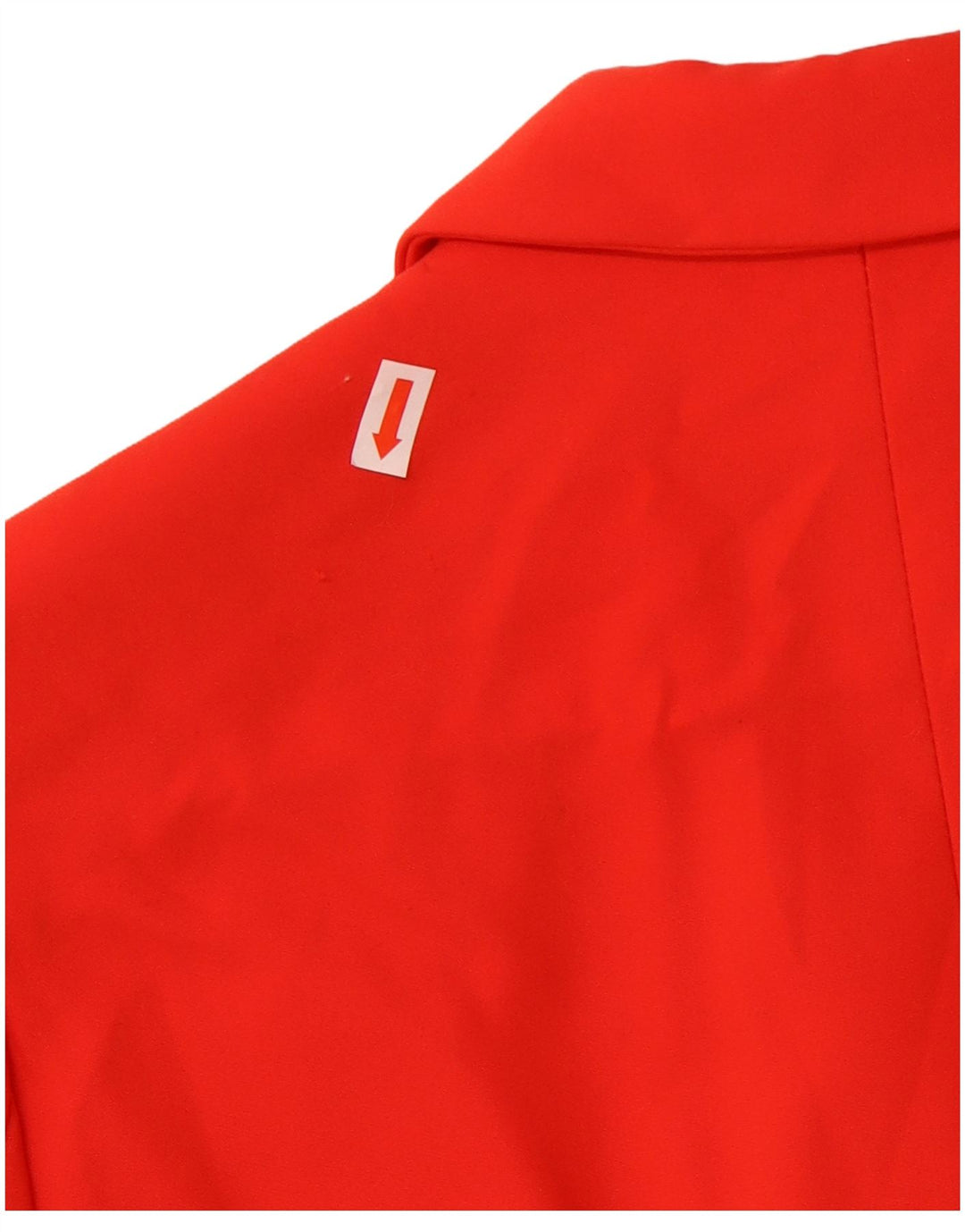 Sacou blazer pentru femei Zara cu 1 nasture UK 38 Medium Red Acetat