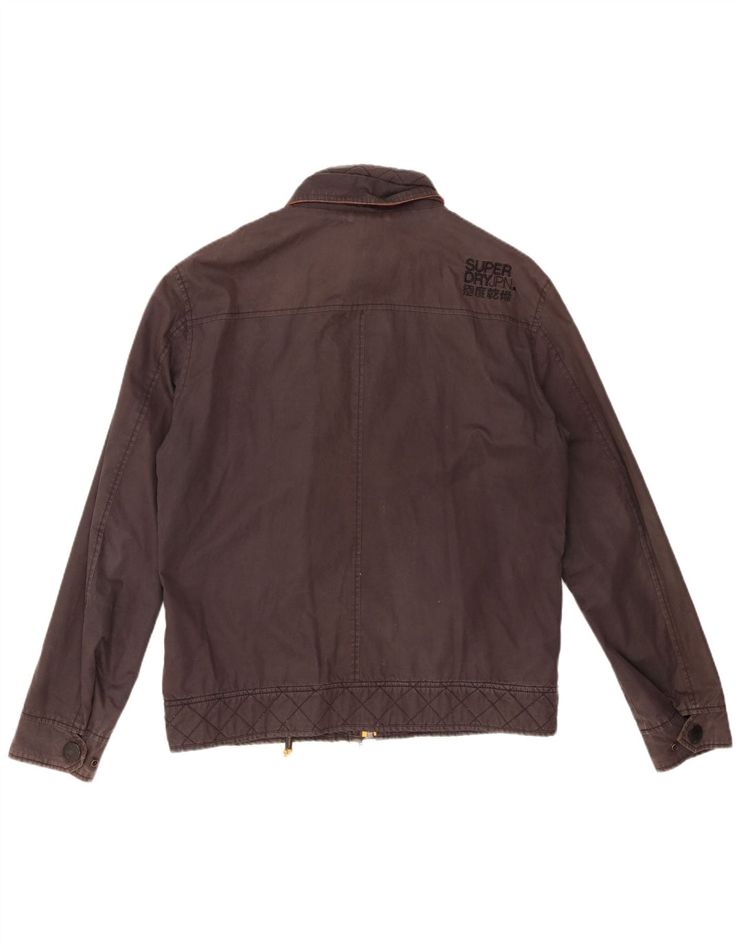 SUPERDRY Jachetă Bomber cu grafică pentru bărbați UK 42 XL, bumbac negru