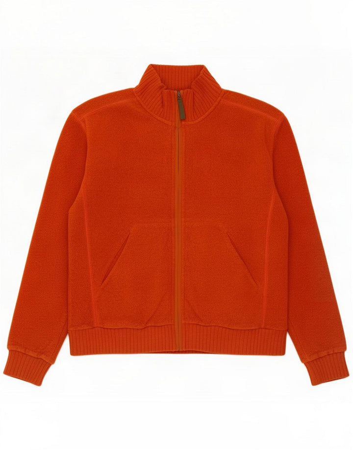 Invicta Womens Fleece Jacket UK 18 XL Orange Poliester